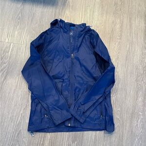 L.L. Bean Navy Rain Jacket